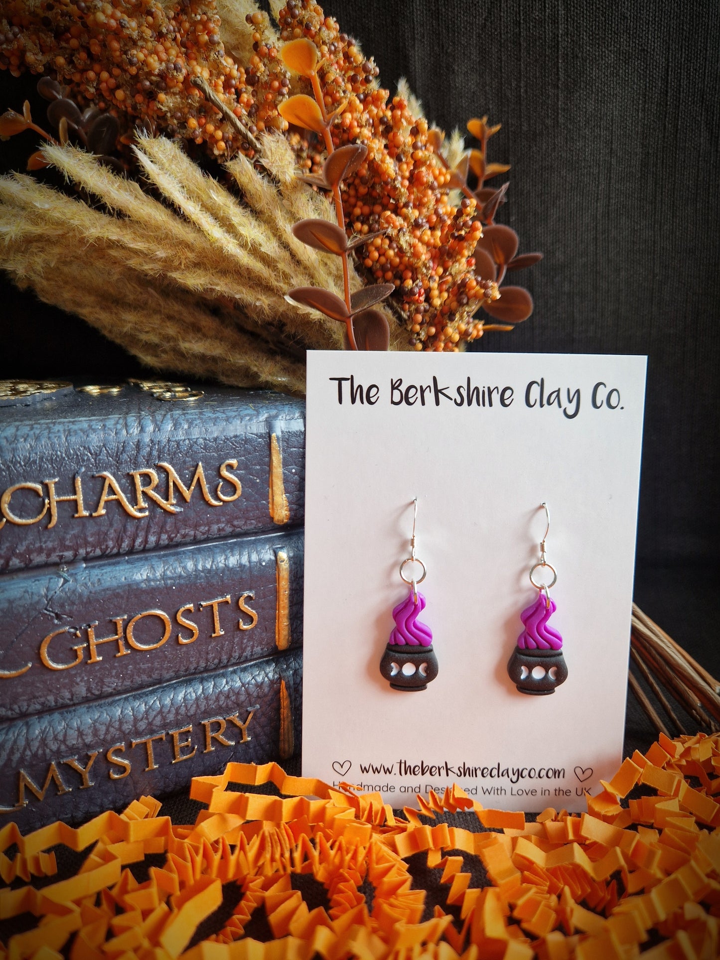 Cauldron Dangle Earrings