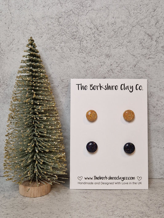 Mix and Match Glitter Stud Pack