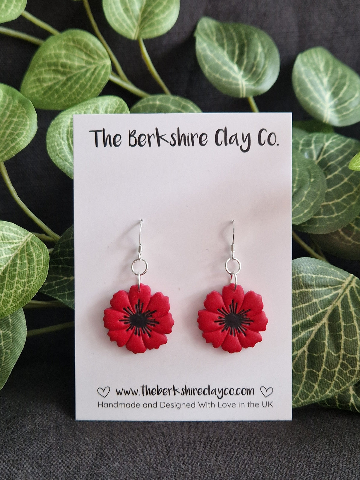 *LIMITED EDITION* Poppy Earrings - 100% PROFITS TO THE ROYAL BRITISH LEGION
