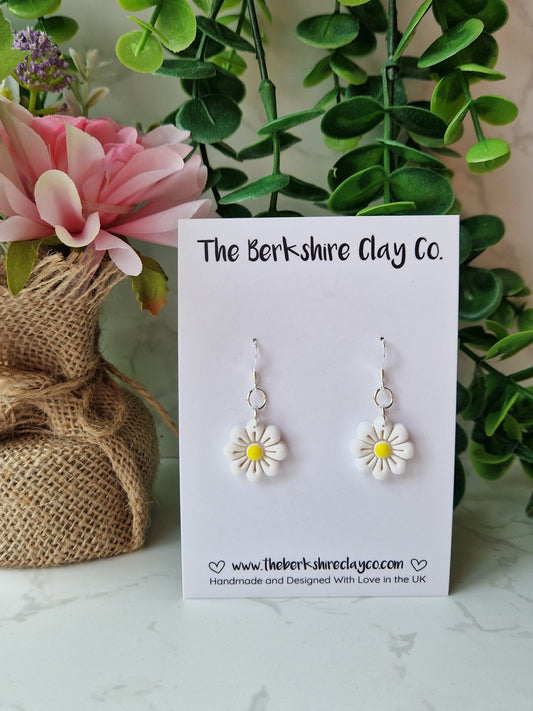 Small Daisy Dangle Earrings