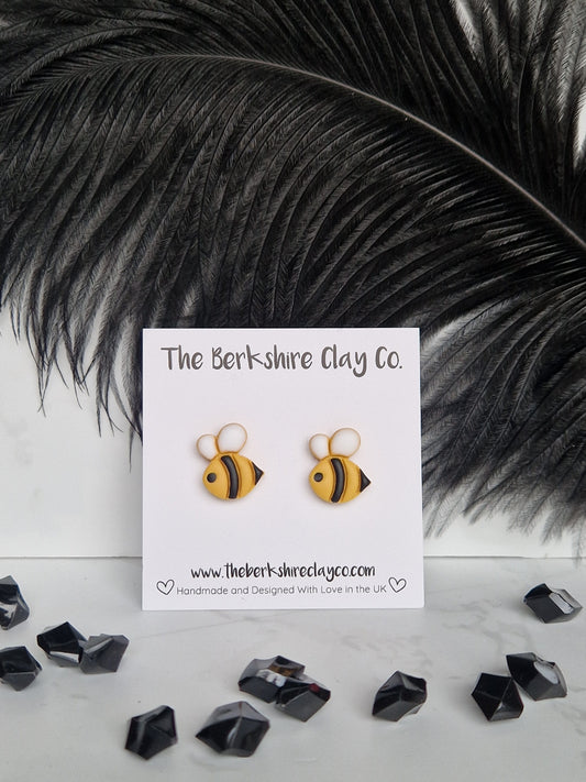 Large Bee Studs
