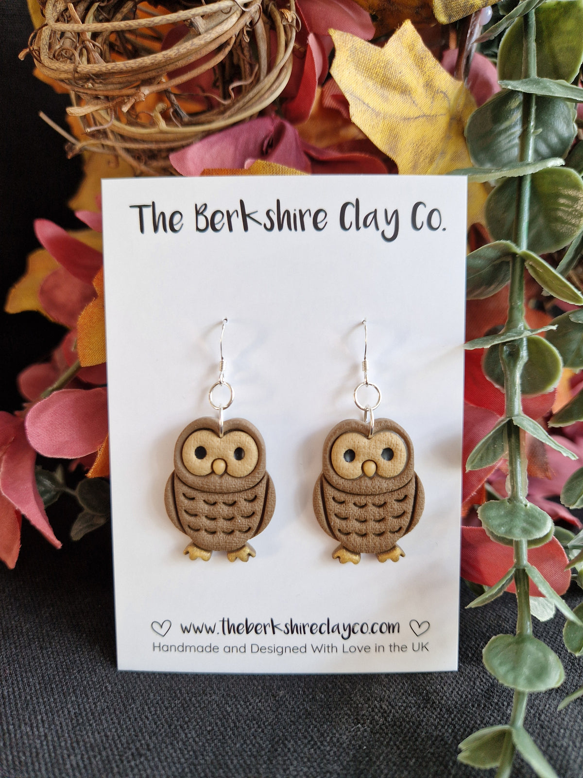 Owl Dangle Earrings
