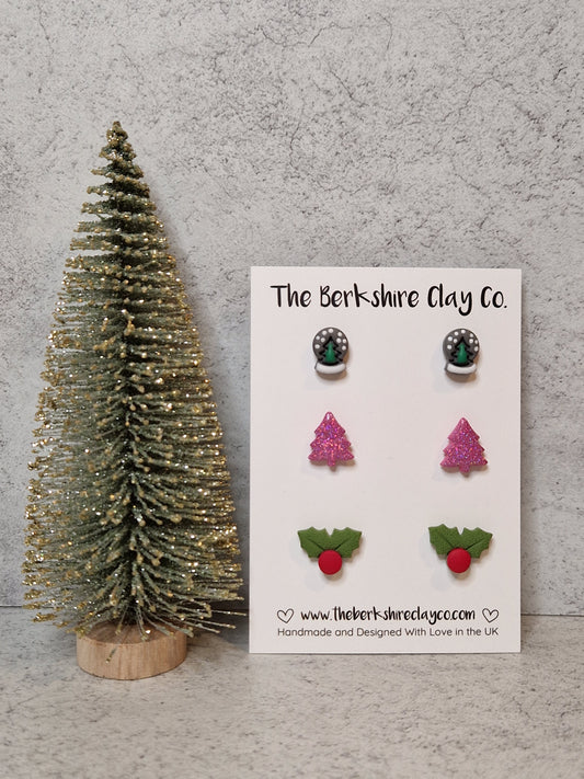 Mix & Match Christmas Stud Pack