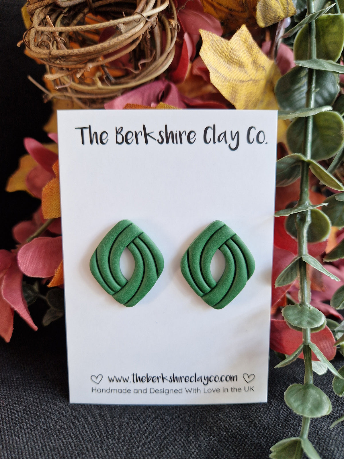Swirl Stud Earrings