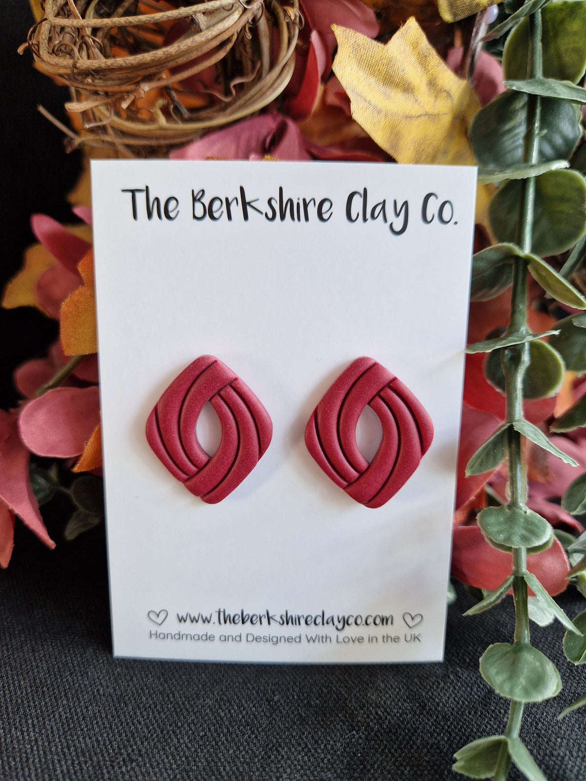 Swirl Stud Earrings
