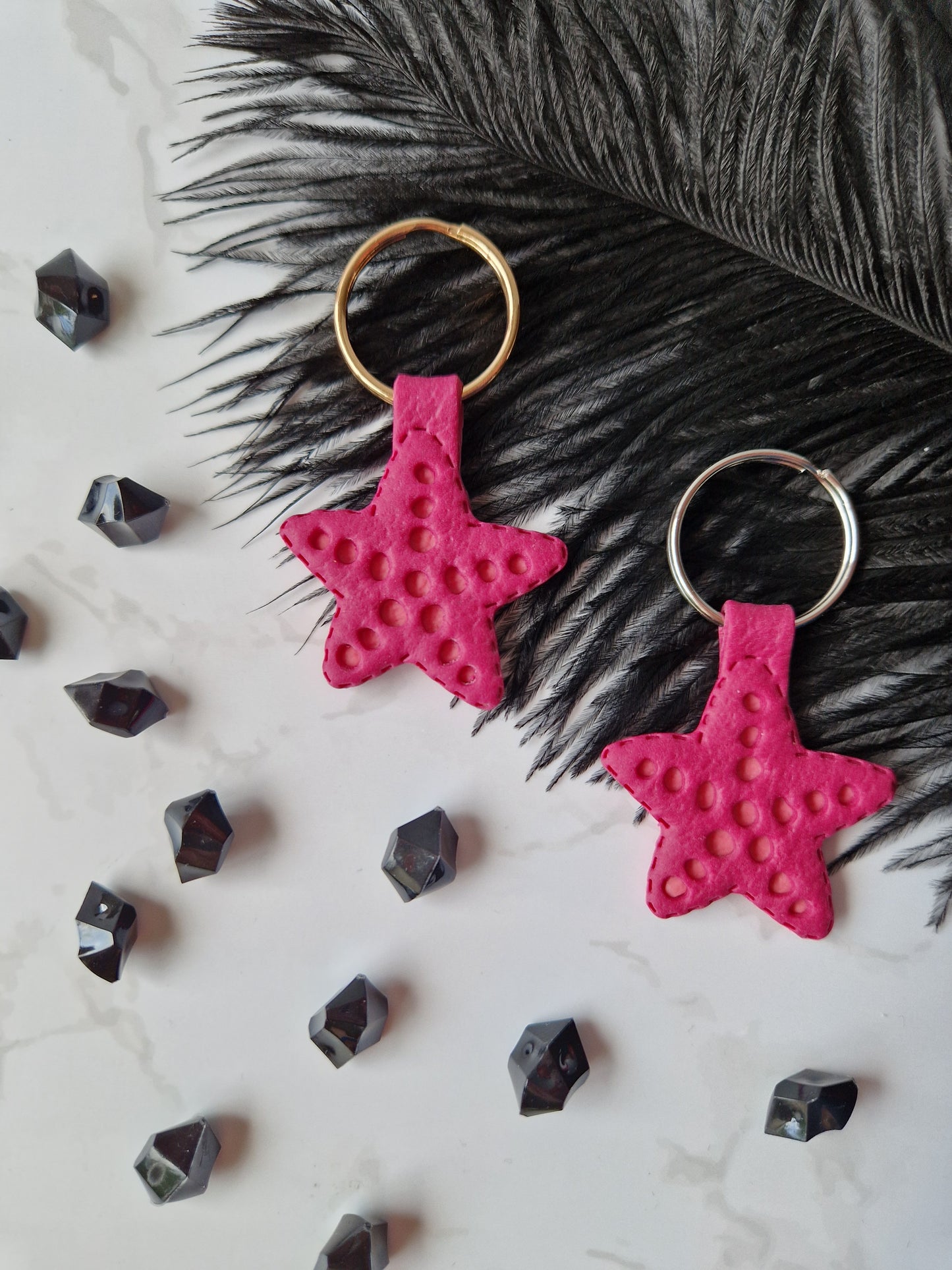 Starfish Keyring