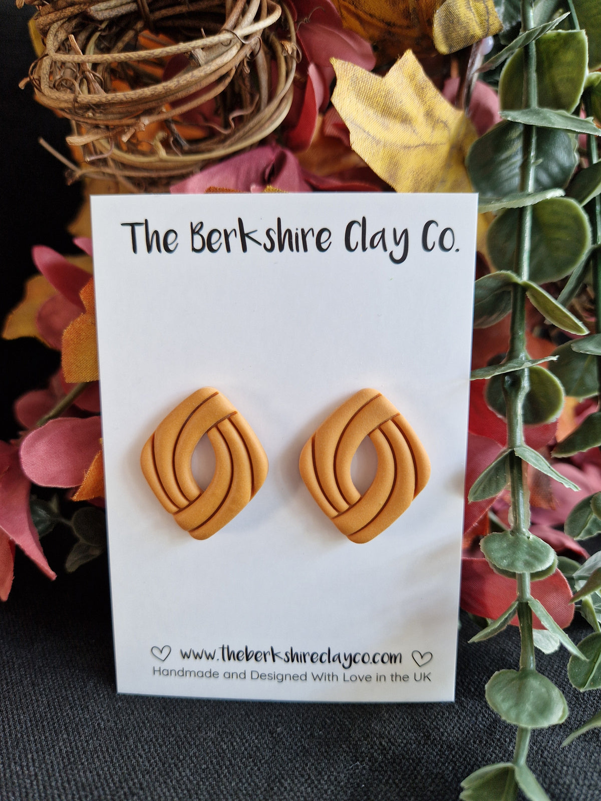 Swirl Stud Earrings